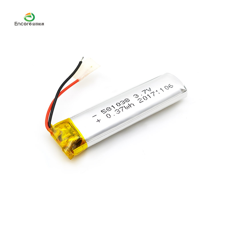 3.7v 180mah ली पॉलिमर बॅटरी