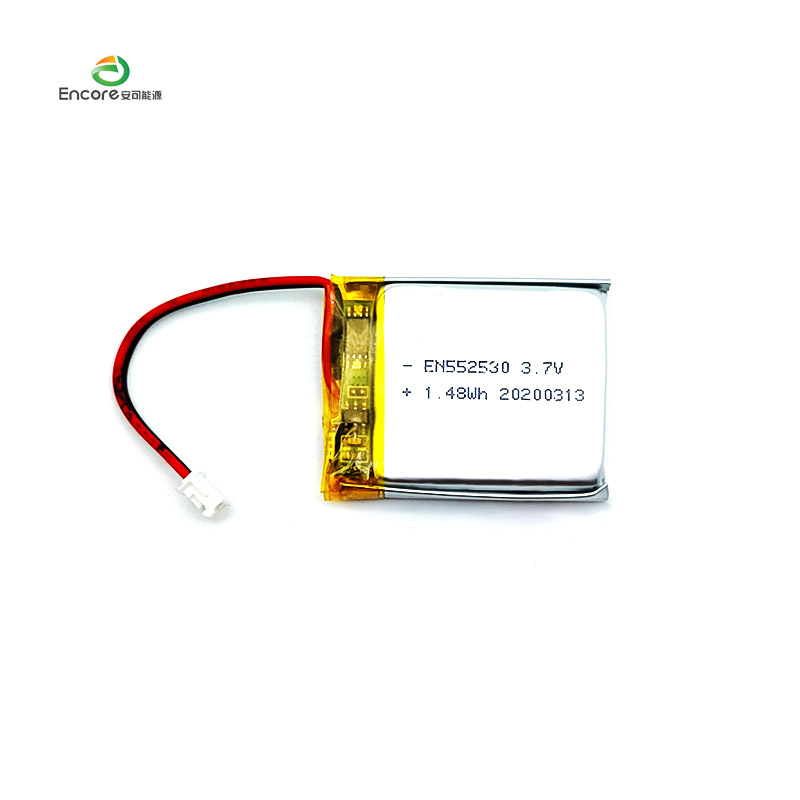 3.7v 410mah ली पॉलिमर बॅटरी