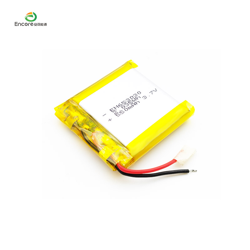 3.7v 500mah ली पॉलिमर बॅटरी