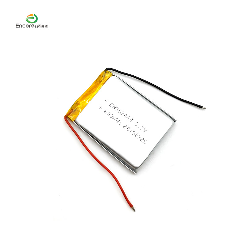 3.7V 600mah Lipo बॅटरी