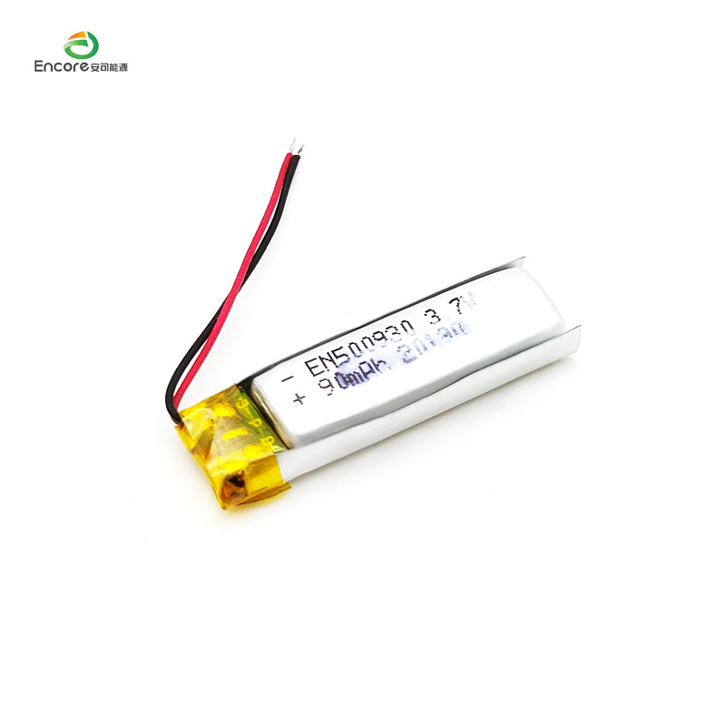 90mah रिचार्जेबल लिथियम पॉलिमर बॅटरी