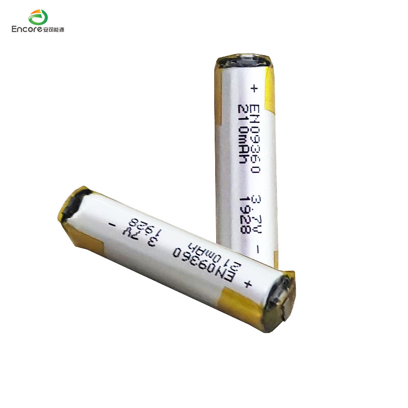 रिचार्ज करण्यायोग्य 3.7v 210mah बॅटरी